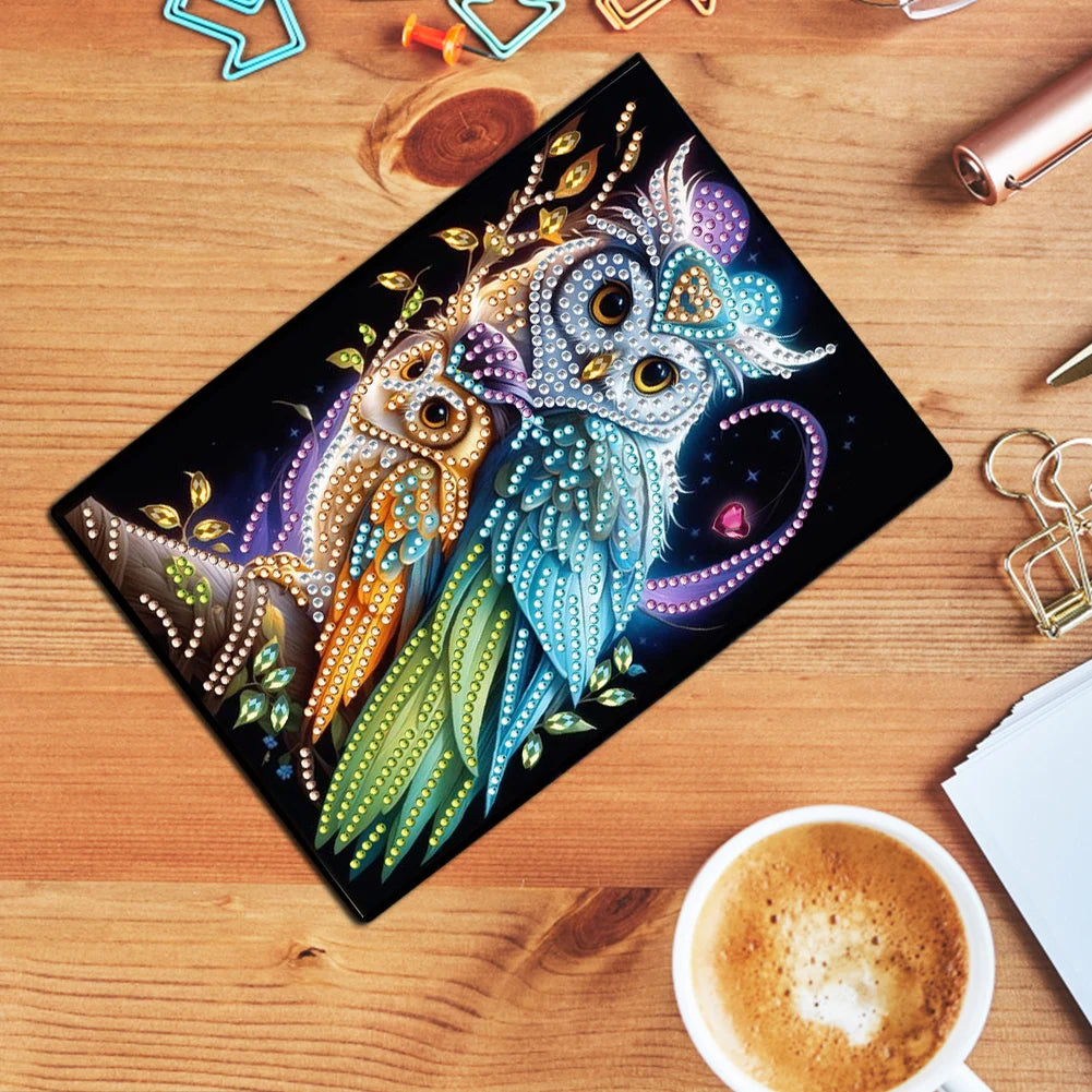 5D DIY Diamond Art Painting Notebook Kit