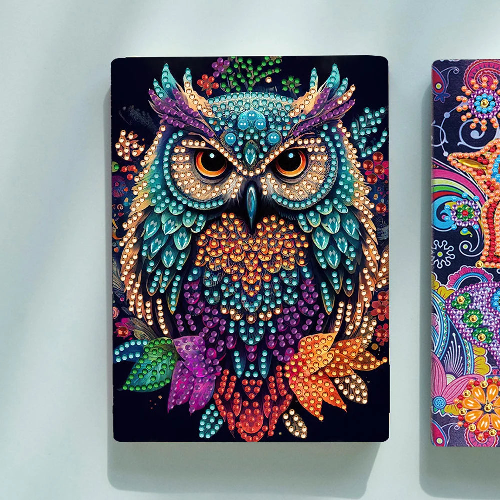 5D DIY Diamond Art Painting Notebook Kit