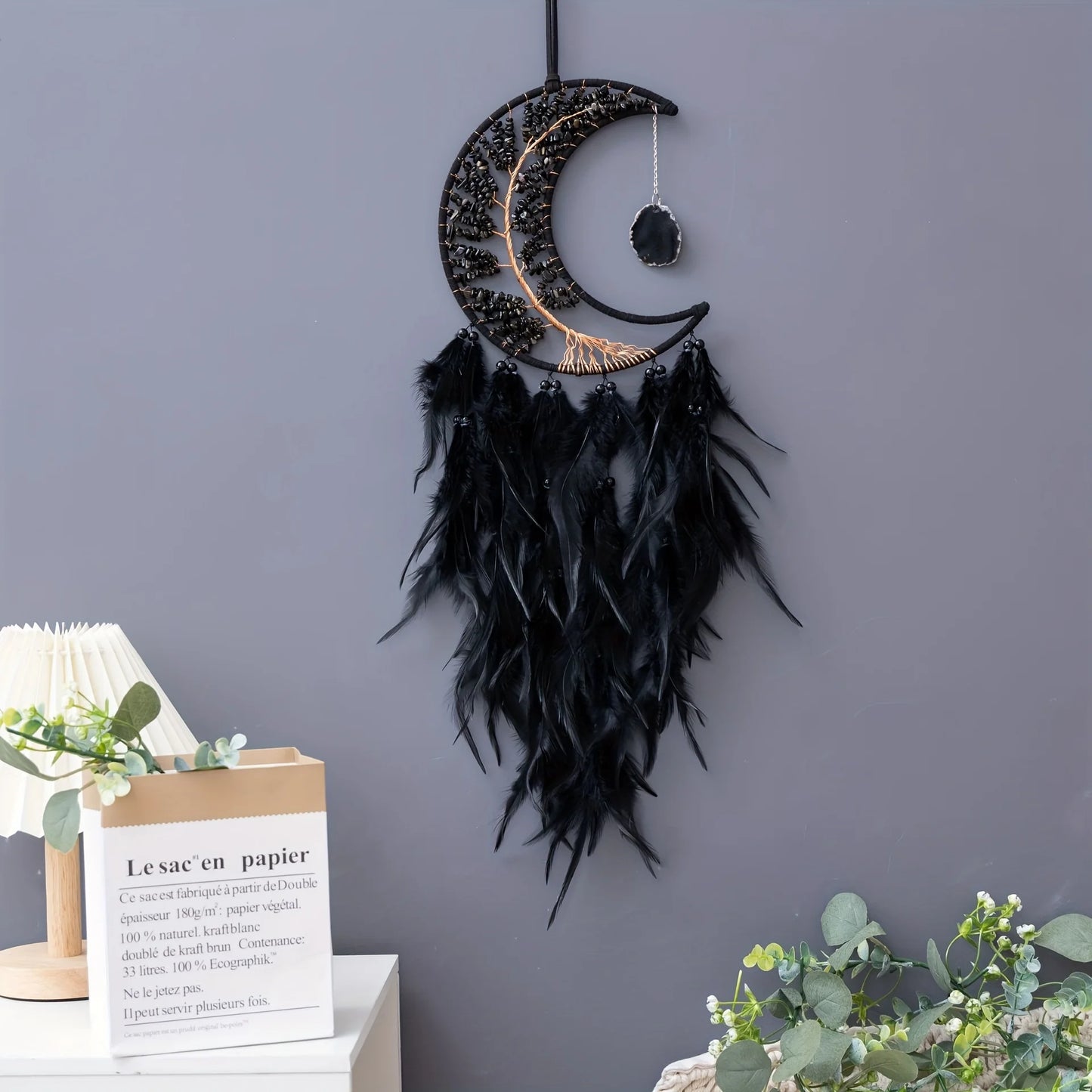 Hand-Crafted  Macrame Wall Hanging Dream Catcher