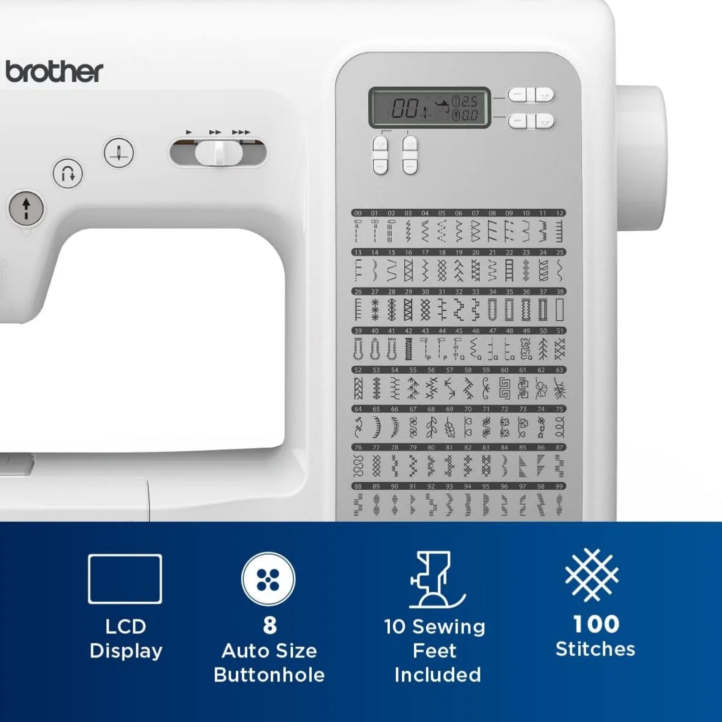 CP100X Computerized Sewing and Quilting Machine