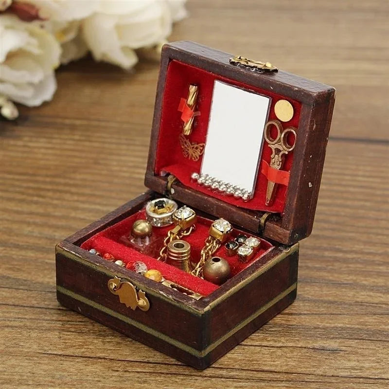 1/12 Doll House Miniature Jewelry Box