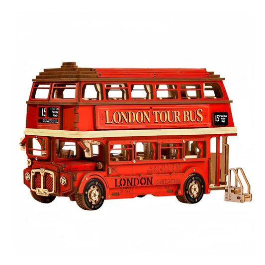 London Tour Bus DIY 3D Puzzle Model Kit