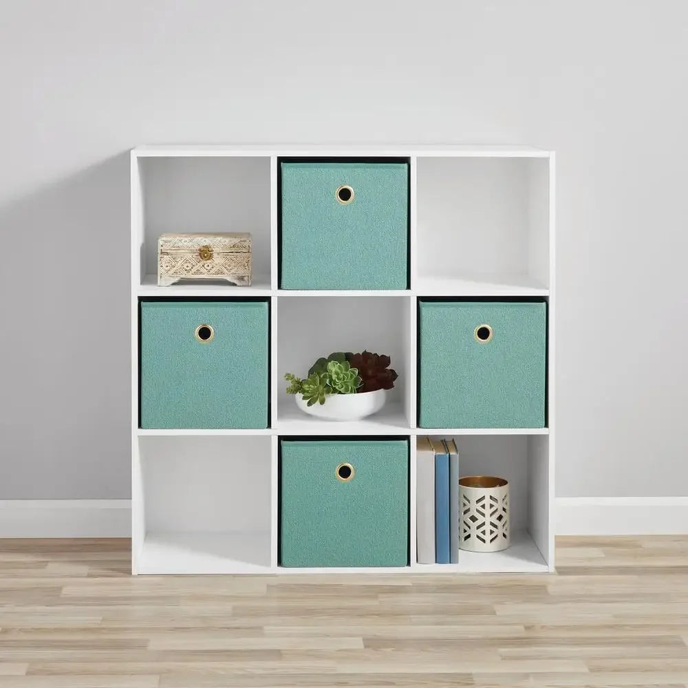 11" White Cube Storage Organizer