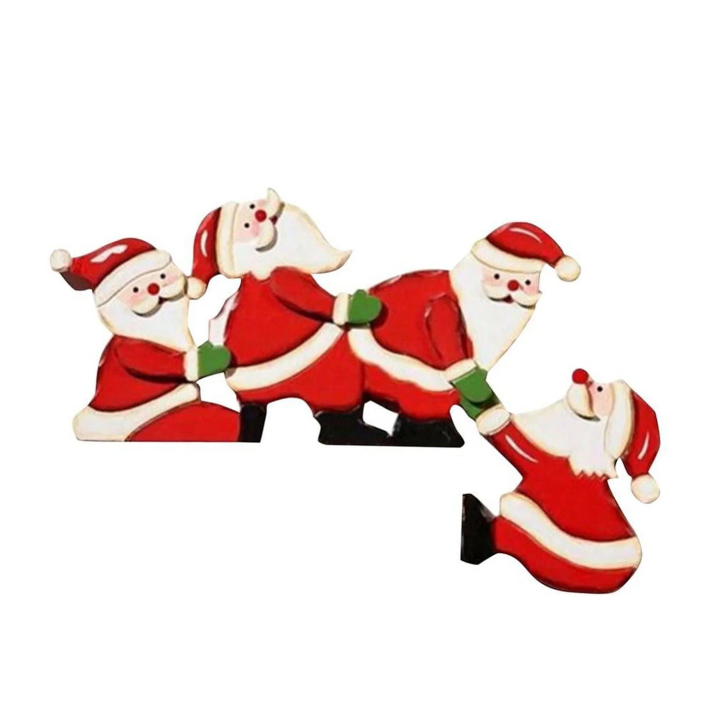 Christmas Door Frame Wood Decoration