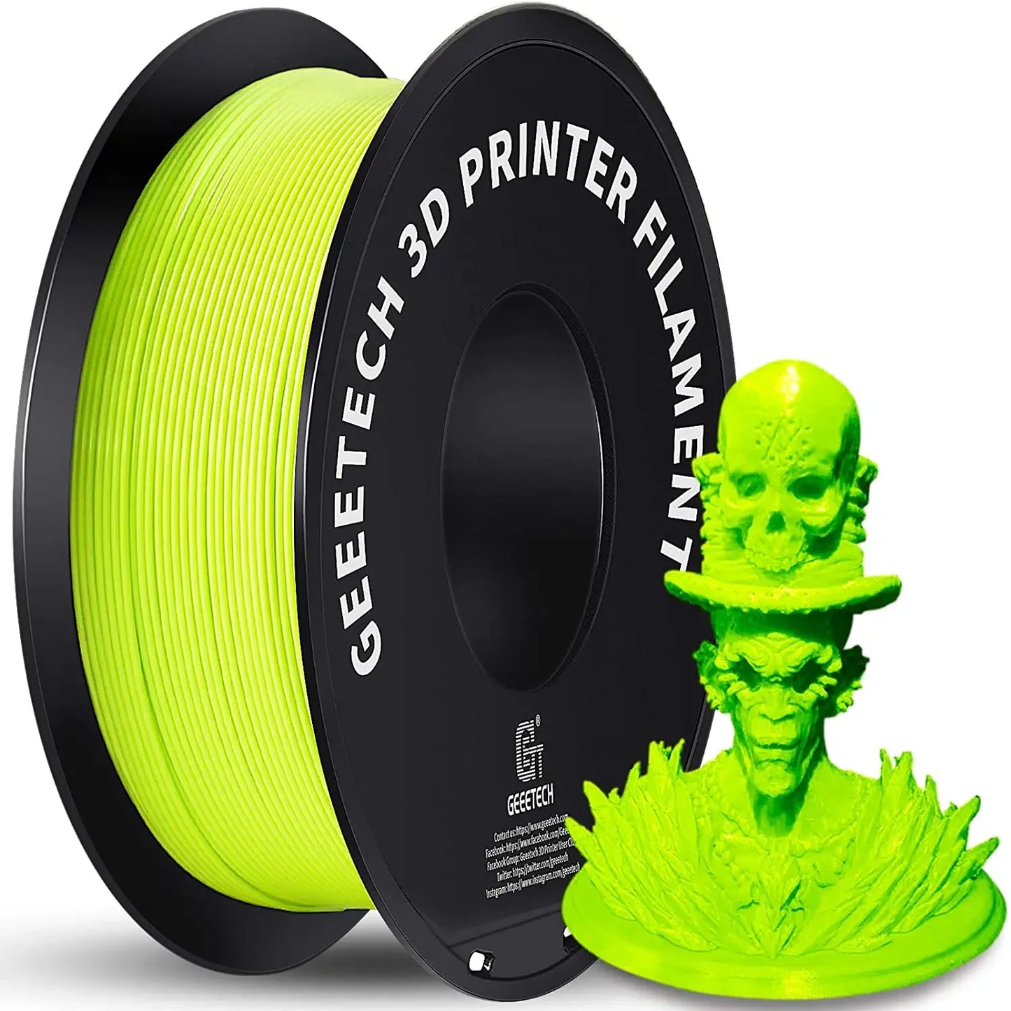 Standard PLA Filament 1kg 1.75mm 3D Printer Plastic Material