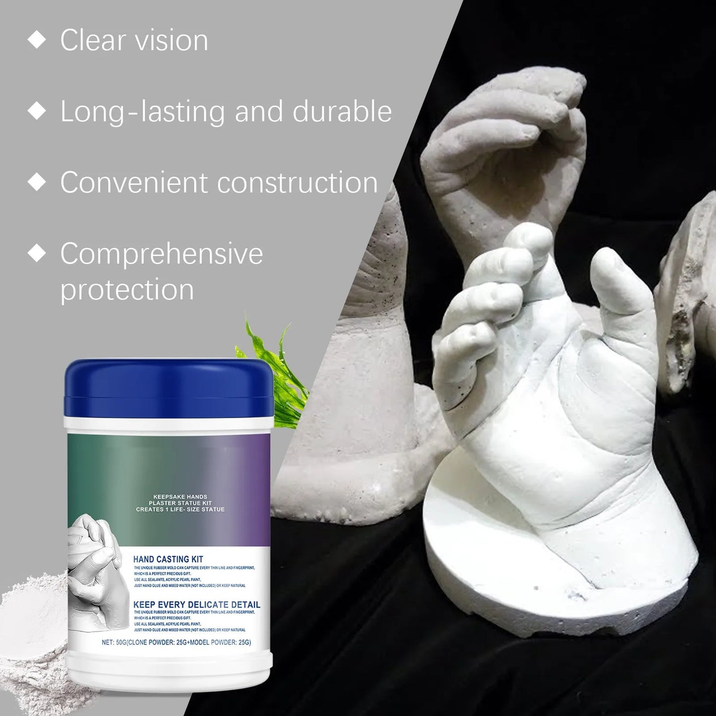 3D DIY Plaster Casting Kit