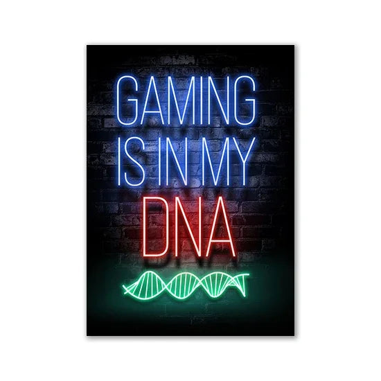 Gaming Quotes Art Posters