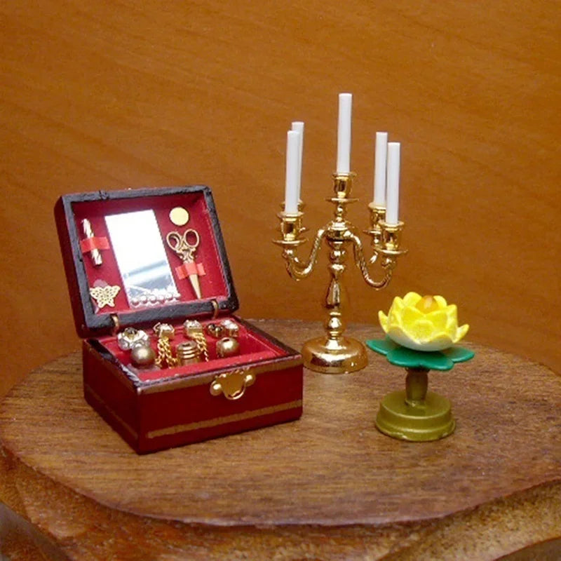 1/12 Doll House Miniature Jewelry Box