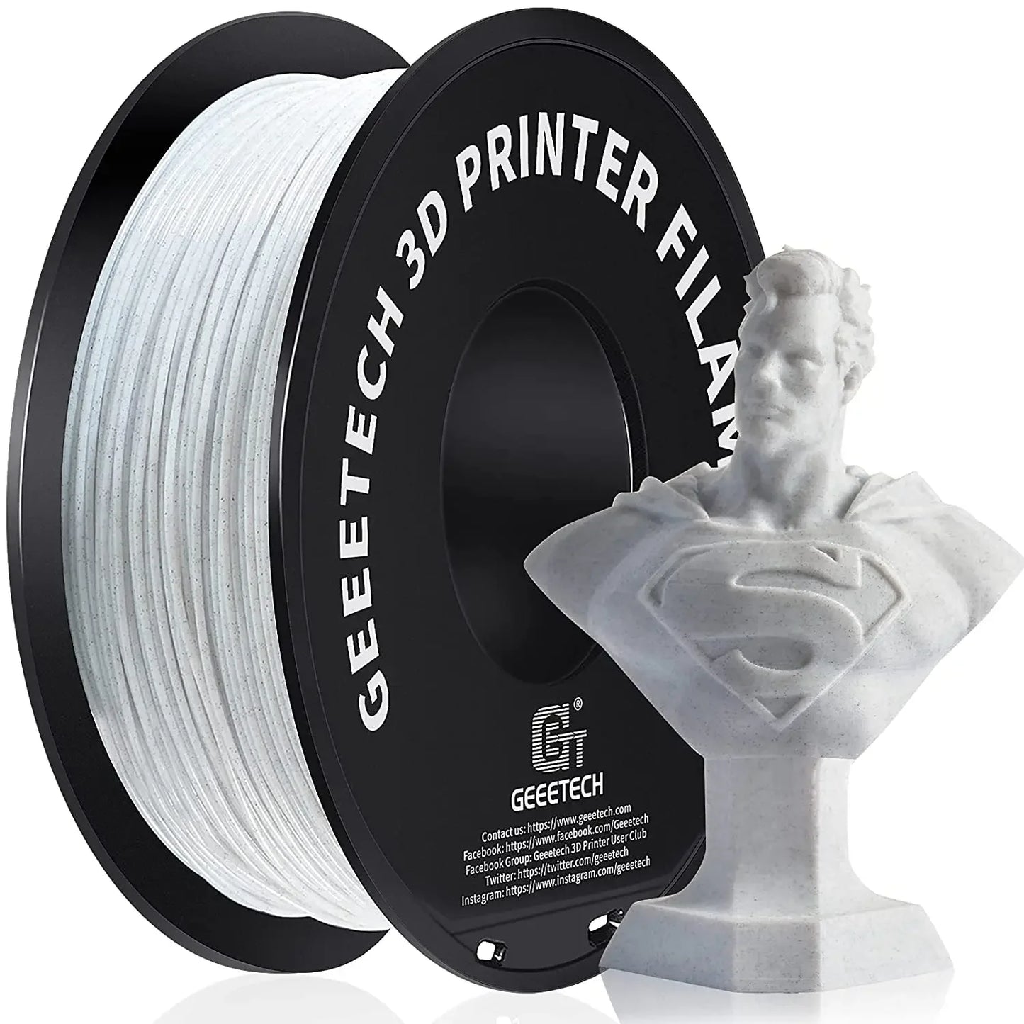 Standard PLA Filament 1kg 1.75mm 3D Printer Plastic Material