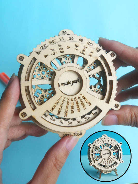 3D Wooden Puzzle Perpetual Calendar kits